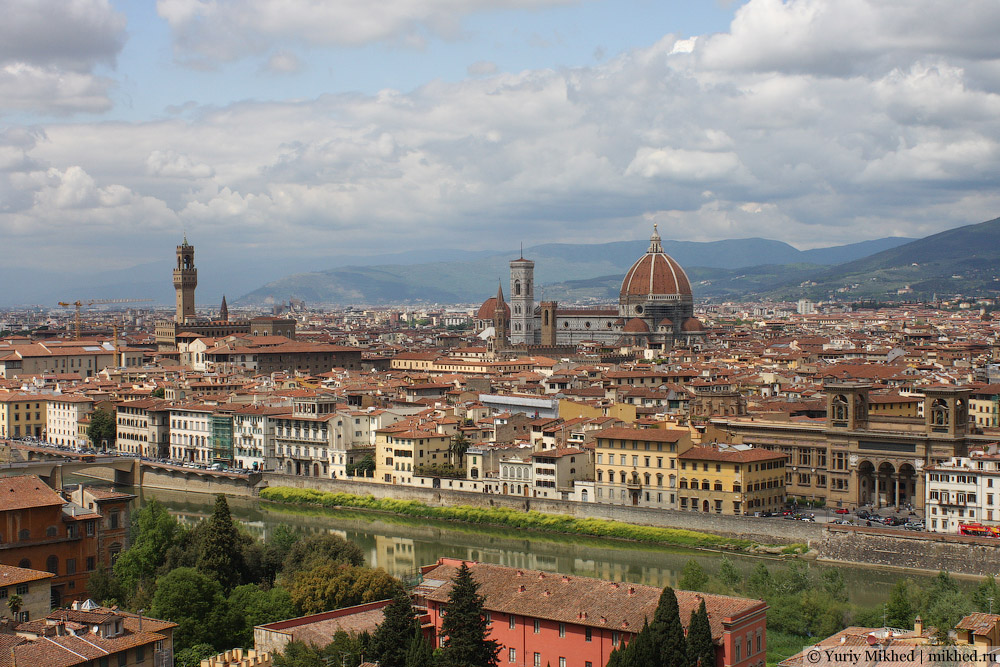 Вид на Флоренцію