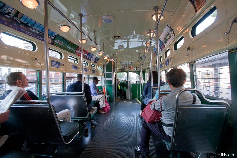 Внутры трамвая