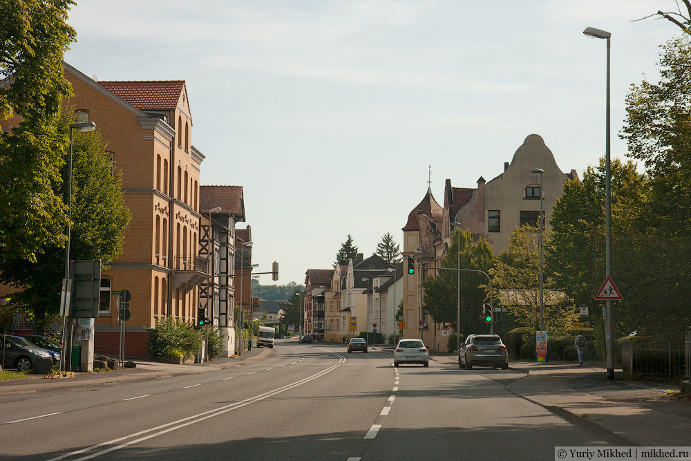 Вулиця німецького містечка