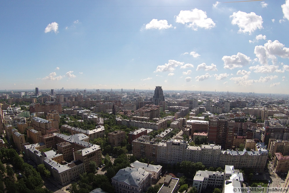 Москва з квадрокоптера