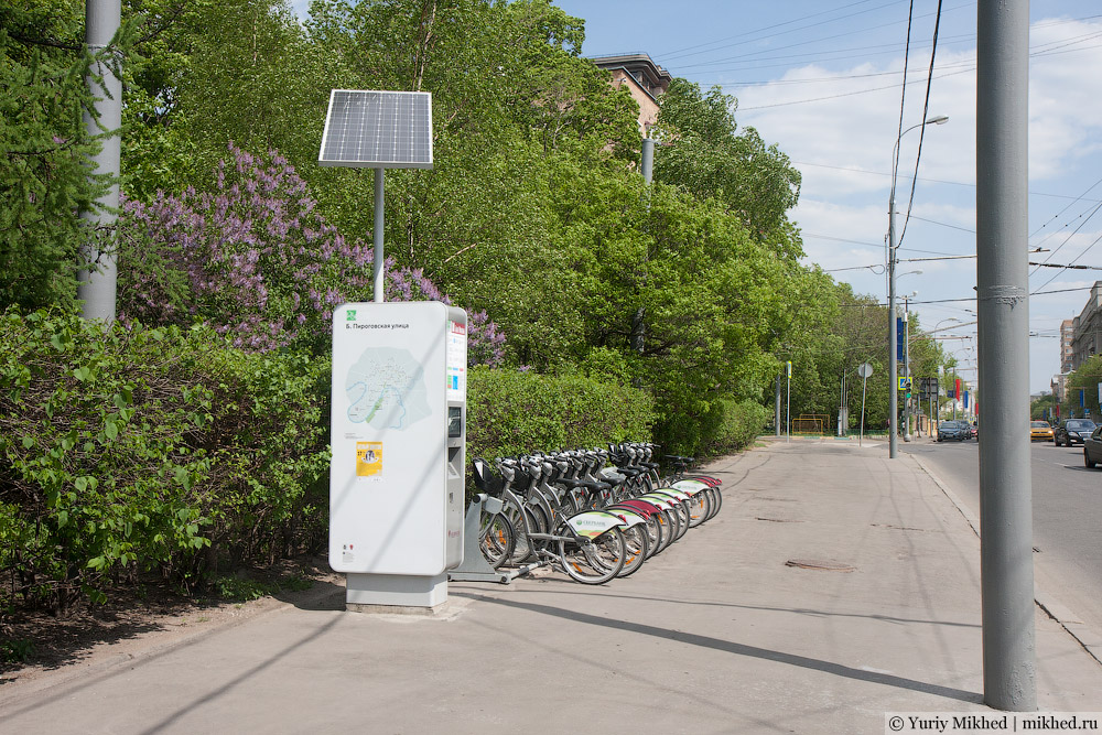 Сонячна батарея і велосипеди