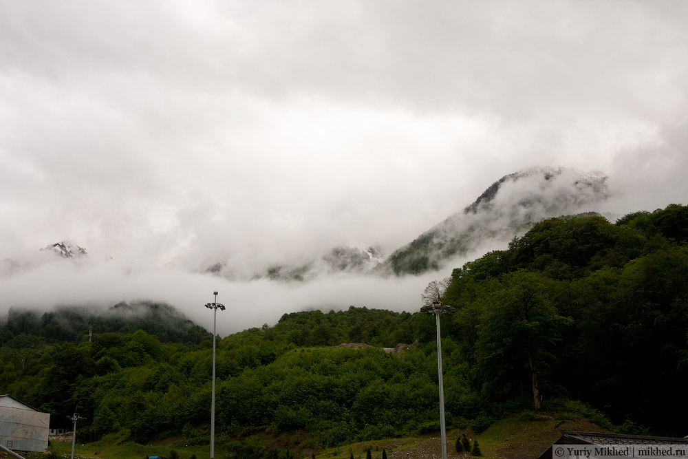 Хмарність у горах